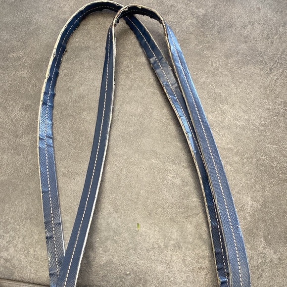 Authentic PRADA Tote Navy Bag - Picture 8 of 14